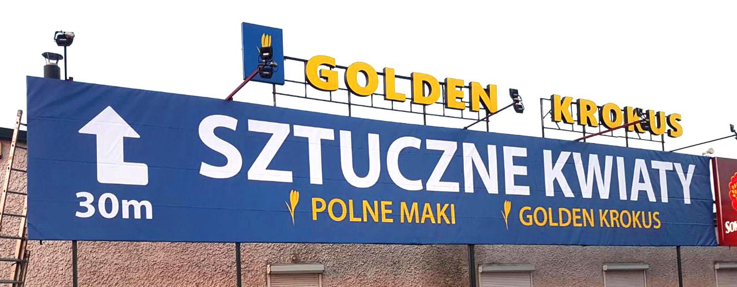 Baner dla Golden Krokus