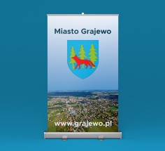 Kaseta reklamowa Miasto Grajewo